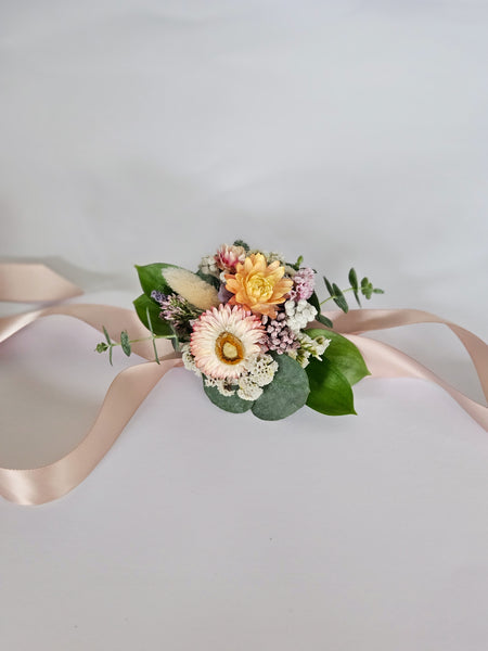 Dried Floral Wrist Corsage