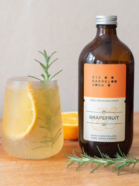 Grapefruit Soda Syrup - Six Barrel Soda Company