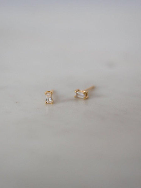 You Rock Rectangle Studs - SOPHIE store