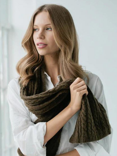 Cosy Cable Scarf - Sophie Store